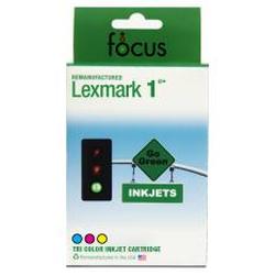 Focus Ink Reman Lexmark 1 (18C0781) Color Inkjet Cartridge