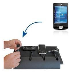 Gomadic Universal Charging Station - tips included for HP iPaq 211 many other popular gadgets