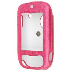 Wireless Emporium, Inc. HTC Touch Executive Leatherette Snap-On Faceplate w/Clip (Hot Pink)