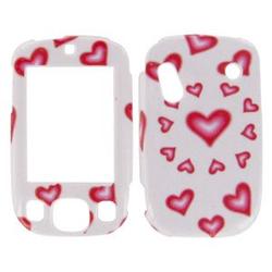 Wireless Emporium, Inc. HTC Touch Glitter Hearts Snap-On Protector Case Faceplate