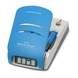 Accessory Power High Performance AA / AAA Ni-mh Ni-Cd Charger - Battery Tester & Reconditioner, Featuring Blue LCD