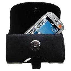 Gomadic Horizontal Leather Case with Belt Clip/Loop for the HTC Hurricane