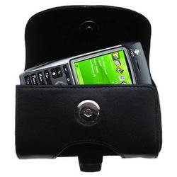 Gomadic Horizontal Leather Case with Belt Clip/Loop for the HTC MTeoR