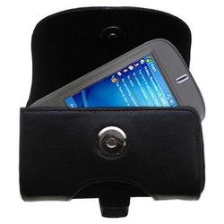 Gomadic Horizontal Leather Case with Belt Clip/Loop for the HTC Prophet