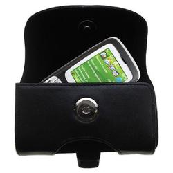 Gomadic Horizontal Leather Case with Belt Clip/Loop for the HTC S310