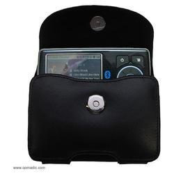 Gomadic Horizontal Leather Case with Belt Clip/Loop for the Insignia NS-DV4G