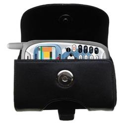 Gomadic Horizontal Leather Case with Belt Clip/Loop for the Kyocera Royale