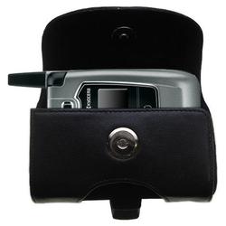 Gomadic Horizontal Leather Case with Belt Clip/Loop for the Kyocera Xcursion