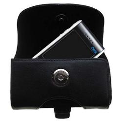 Gomadic Horizontal Leather Case with Belt Clip/Loop for the Qtek 8310