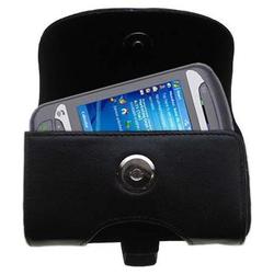Gomadic Horizontal Leather Case with Belt Clip/Loop for the Qtek 9600