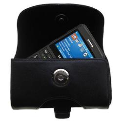 Gomadic Horizontal Leather Case with Belt Clip/Loop for the Samsung Blackjack II