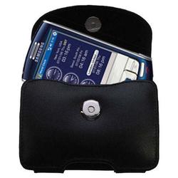 Gomadic Horizontal Leather Case with Belt Clip/Loop for the Samsung IP-830w