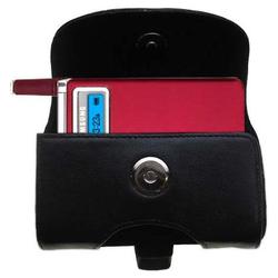 Gomadic Horizontal Leather Case with Belt Clip/Loop for the Samsung SCH-A599