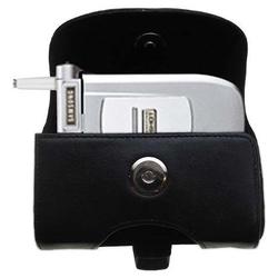 Gomadic Horizontal Leather Case with Belt Clip/Loop for the Samsung SCH-A603