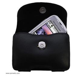 Gomadic Horizontal Leather Case with Belt Clip/Loop for the Sony Ericsson K508i
