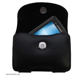 Gomadic Horizontal Leather Case with Belt Clip/Loop for the Sony Ericsson K850i