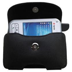 Gomadic Horizontal Leather Case with Belt Clip/Loop for the Sprint PPC-6700