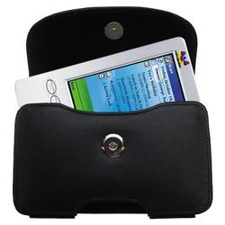 Gomadic Horizontal Leather Case with Belt Clip/Loop for the ViewSonic V37