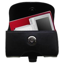 Gomadic Horizontal Leather Case with Belt Clip/Loop for the iRiver H10 20GB