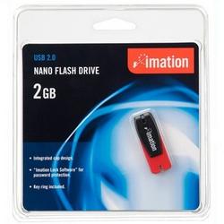 IMATION CORPORATION Imation 2GB Nano USB 2.0 Flash Drive - 2 GB - USB - External