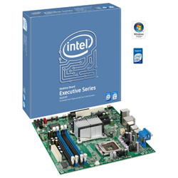 INTEL Intel DQ35MP Executive Series Q35 Express Chipset MicroATX LGA775 Socket DDR2 8GB PCI Express LAN Support Motherboard