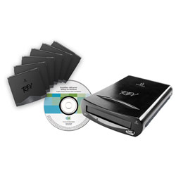 IOMEGA Iomega REV 120GB USB 2.0 External Server Backup Kit w/ CA ARCserve