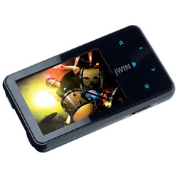 JWIN 4GB MP3 PLAYER W/FM 2.4 LCD NIC