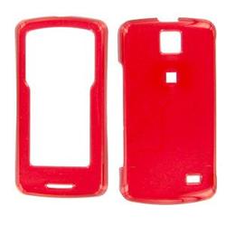 Wireless Emporium, Inc. LG Venus VX8800 Trans. Red Snap-On Protector Case Faceplate