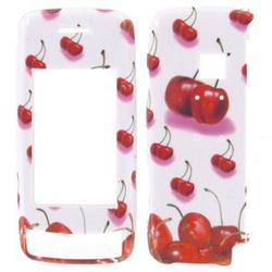 Wireless Emporium, Inc. LG Voyager VX10000 Cherries Snap-On Protector Case Faceplate