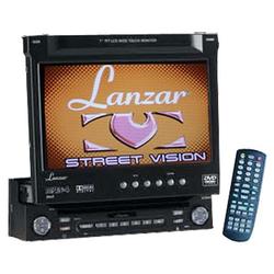 Lanzar Single DIN Indash 7'' TFT Motorized Touch Screen AM/ FM Radio/ DVD/ CD/ TV Receiver
