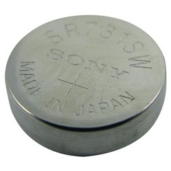 Lenmar WC329 SR731SW Silver Oxide Coin Cell Watch Battery - Silver Oxide - 39mAh - 1.55V DC - Watch Battery