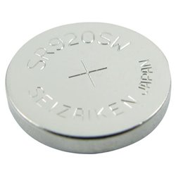 Lenmar WC371 SR920SW Silver Oxide Coin Cell Watch Battery - Silver Oxide - 45mAh - 1.55V DC - Watch Battery