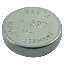 Lenmar WC397 SR726SW Silver Oxide Coin Cell Watch Battery - Silver Oxide - 33mAh - 1.55V DC - Watch Battery