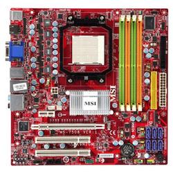 MSI COMPUTER MSI K9N2GM-FD Desktop Board - nVIDIA GeForce 8200 - Cool''n''Quiet Technology - Socket AM2+ - 2600MHz HT - 8GB - DDR2 SDRAM - DDR2-800/PC2-6400, DDR2-667/PC2-53