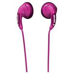Maxell Color Buds Stereo Earphone - Connectivit : Wired - Stereo - Ear-bud - Pink