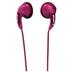 Maxell Color Buds Stereo Earphone - Connectivit : Wired - Stereo - Ear-bud - Red