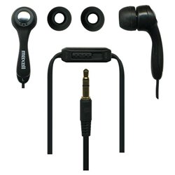 Maxell P-8B Digital Earphone - Connectivit : Wired - Stereo - Ear-bud - Black