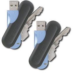 Memorex 1GB USB 2.0 TravelDrive Flash Drive - 2 Pack