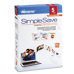 Memorex SimpleSave Photo & Back-Up Discs