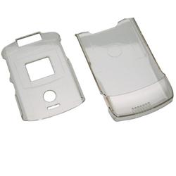 Image Accessories Motorola V3xx RAZR Crystal Protective Case (Clear) - Image Brand