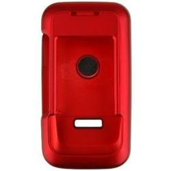 Wireless Emporium, Inc. Nokia 5300 Snap-On Rubberized Protector Case w/Clip (Red)