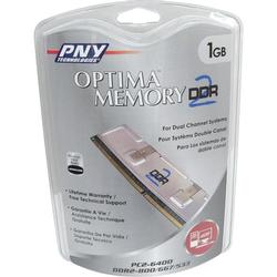 PNY MEMORY PNY 1GB DDR2 SDRAM Memory Module - 1GB (1 x 1GB) - 800MHz DDR2-800/PC2-6400 - DDR2 SDRAM - 240-pin DIMM