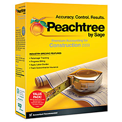 SAGE - PEACHTREE Peachtree by Sage Premium Accounting for Construction 2009 Multi-User Value Pack