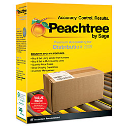 SAGE - PEACHTREE Peachtree by Sage Premium Accounting for Distribution 2009 Multi-User Value