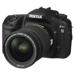 Pentax K20D Digital SLR Camera with smc P-DA 18-55mm F3.5-5.6 AL II Lens - 14.6 Megapixel - 2.7 Active Matrix TFT Color LCD