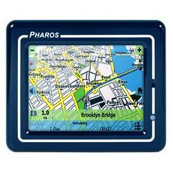 PHAROS Pharos Drive 150 Automobile Navigator - 3.5 Active Matrix TFT Color LCD - 20 Channels - Hot Start 8 Second (PDR150BLU)