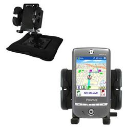 Gomadic Pharos GPS 525E Car Bean Bag Dash & Windshield Holder - Brand