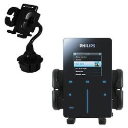 Gomadic Philips GoGear HDD6320 Car Cup Holder - Brand
