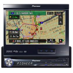 Pioneer AVIC-N4 Car Video Player - 7 16:9 - DVD-RW, CD-RW - DVD Video, MP3, WMA, AAC, DivX, CD Text, JPEG - 200W AM, FM