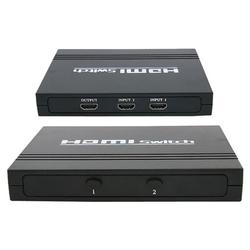 Pyle PHDMSWM2 HDMI Manual Switcher - TV, Monitor, Projector Compatible - 2 x HDMI Digital Audio/Video In, 1 x HDMI Digital Audio/Video Out